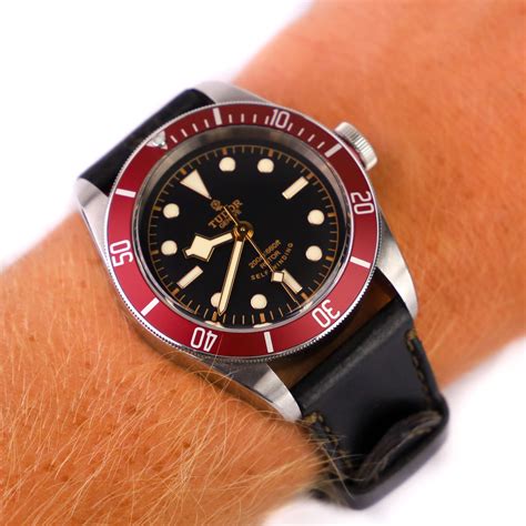 replica tudor heritage black bay dark|tudor black bay red bezel.